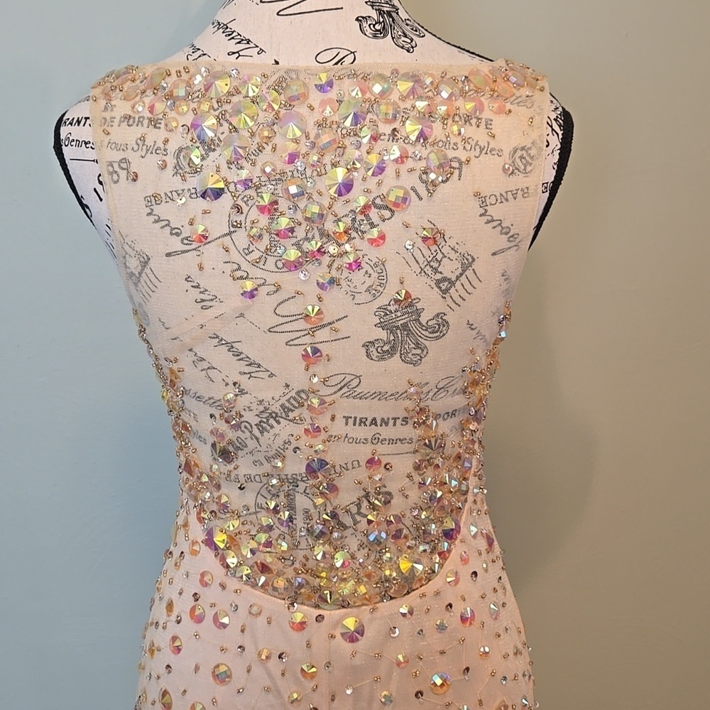 Beaded Prom Dress - Picture 3 of 8